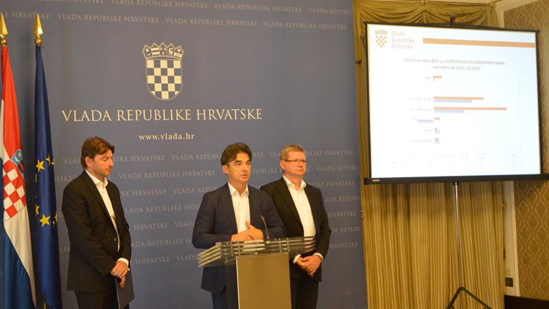 Potpredsjednik Grčić: Rast BDP-a pokazuje da hrvatsko gospodarstvo ide naprijed 